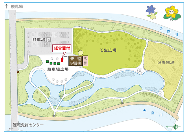 会場見取図