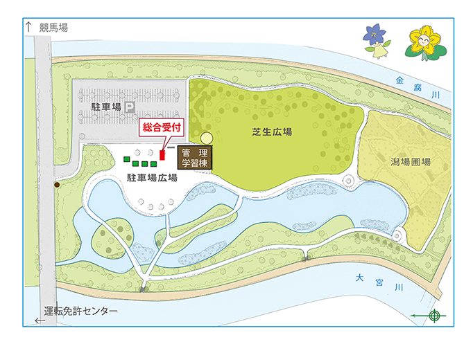 会場見取図